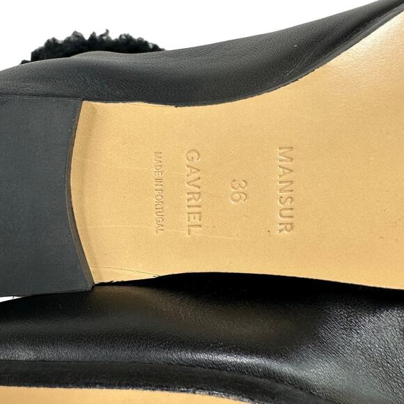 Mansur Gavriel NWOB Cosy Black Lambskin Pull On Boots Women's Size 36 (US 6) - Picture 7 of 7